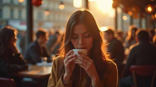 Ce que la correspondance révèle d'une personne avant le premier café