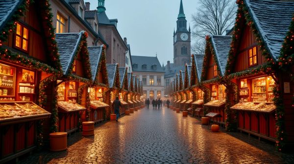 Marchés de Noël belges : pourquoi les communes ne possèdent plus leurs décors